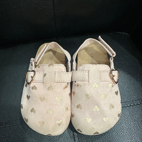 Faux-Suede Buckled Clog Shoes for Toddler Girls - Picture 1 of 4